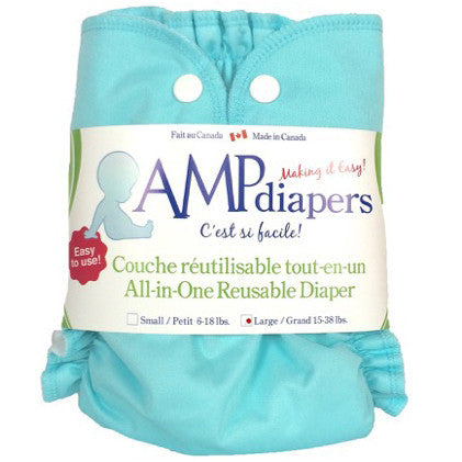 AMP Stay Dry All-in-One Diaper - Snap