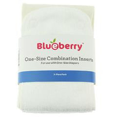Blueberry One-Size Combination Inserts