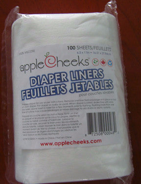 AppleCheeks Flushable Liners
