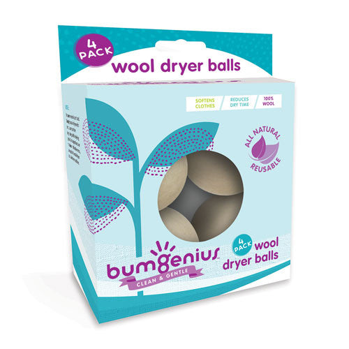 bumGenius  Wool  Dryer  Balls  (4 pack)