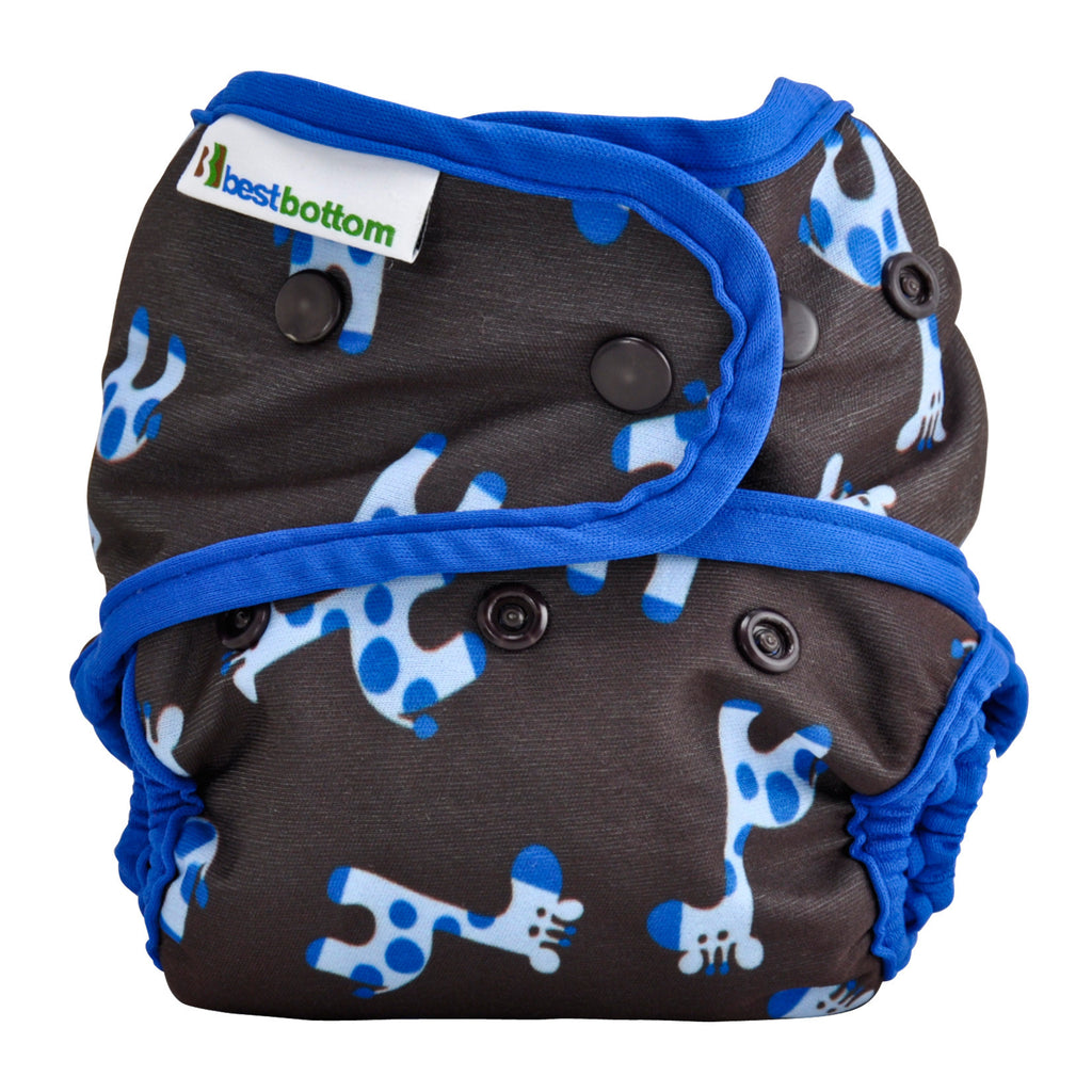 Best Bottom One Size Cloth Diaper Shell - Hook and Loop